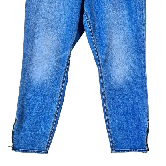 Jen7 By 7 For All Mankind Side Zip Ankle Skinny Jean - Picture 3 of 11